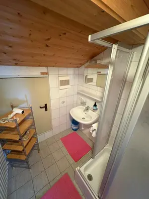 Ein Badezimmer in der Unterkunft Ferienhof Kohler