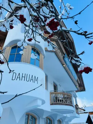 Grundriss der Unterkunft DAHUAM SUITES GERLOS Ski in Appartements mit BalkonITerrasse
