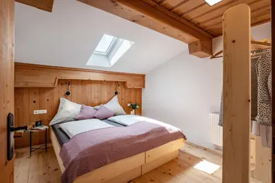 Ein Bett oder Betten in einem Zimmer der Unterkunft Appartement Beilberg