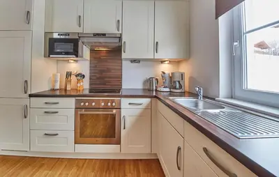 Küche/Küchenzeile in der Unterkunft Apartment Iglsberg Top 10