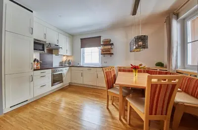 Küche/Küchenzeile in der Unterkunft Apartment Iglsberg Top 10