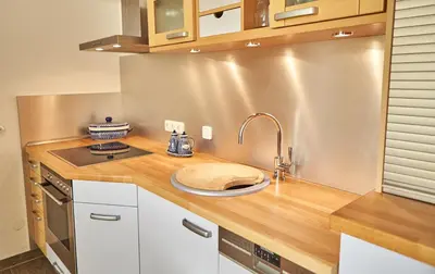Küche/Küchenzeile in der Unterkunft SunnySide Appartements
