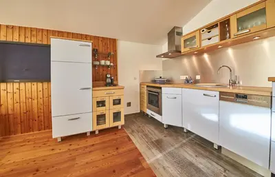 Küche/Küchenzeile in der Unterkunft SunnySide Appartements