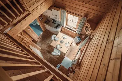 Ein Badezimmer in der Unterkunft Almdorf Tirol Wildschönau