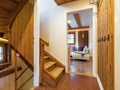 Ein Bett oder Betten in einem Zimmer der Unterkunft Chalet in Ellmau near Ski Slopes