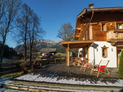 Naturlandschaft in der Nähe des Chalets