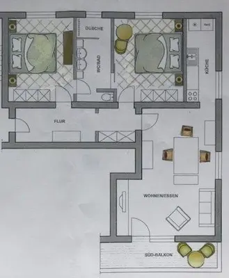 Grundriss der Unterkunft Haus Sieder