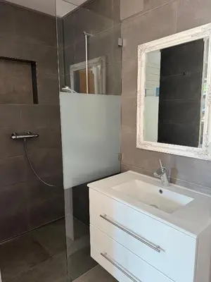 Ein Badezimmer in der Unterkunft Haus Sieder