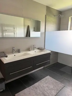 Ein Badezimmer in der Unterkunft Haus Sieder