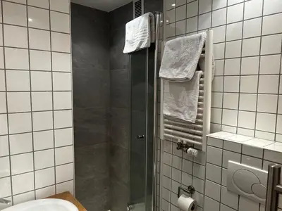 Ein Badezimmer in der Unterkunft Kitz-Studio