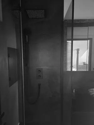 Ein Badezimmer in der Unterkunft Resi's Kitz Lodge