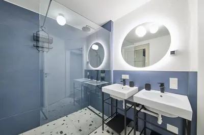 Ein Badezimmer in der Unterkunft HILDY's