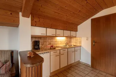 Küche/Küchenzeile in der Unterkunft Appartementhaus Ederegger