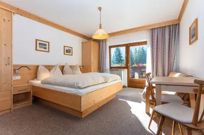 Ein Bett oder Betten in einem Zimmer der Unterkunft Ferienhaus Berger