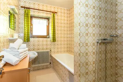 Ein Bett oder Betten in einem Zimmer der Unterkunft Ferienhaus Berger