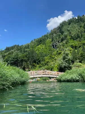 Naturlandschaft in der Nähe des Ferienhauses