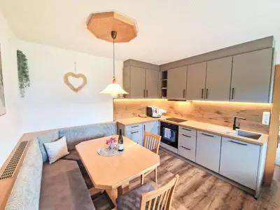 Küche/Küchenzeile in der Unterkunft Apartment Dinkl by Interhome
