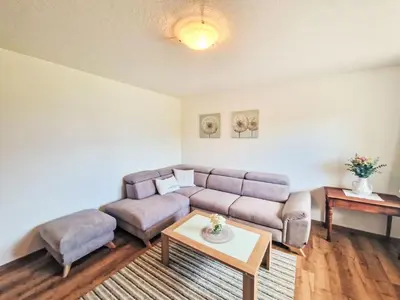 Ein Sitzbereich in der Unterkunft Apartment Dinkl by Interhome