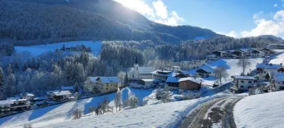 Naturlandschaft in der Nähe der Ferienwohnung