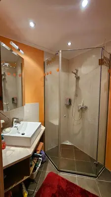 Ein Badezimmer in der Unterkunft Haus Thalgau E14