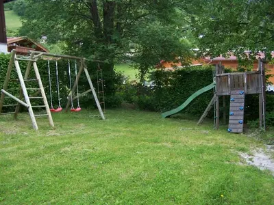 Ein Kinderspielbereich in der Unterkunft Knusperhäusl
