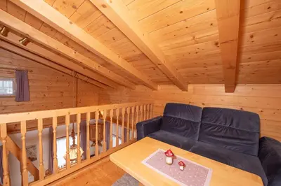 Ein Sitzbereich in der Unterkunft Haus 108 Top 3