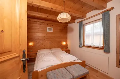 Ein Bett oder Betten in einem Zimmer der Unterkunft Haus 108 Top 3