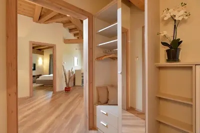 Ein Bett oder Betten in einem Zimmer der Unterkunft Resort Tirol Brixen am Sonnenplateau