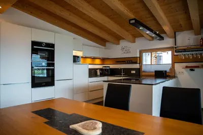Küche/Küchenzeile in der Unterkunft Apartment ZillerSoul