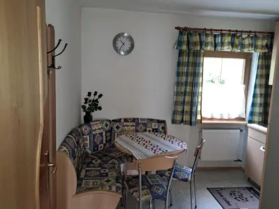 Ein Sitzbereich in der Unterkunft Haus Grünanger - Wildschönau Premium Card im Sommer inclusive !