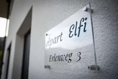 Grundriss der Unterkunft Apart Elfi