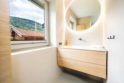 Ein Badezimmer in der Unterkunft Villa Wie