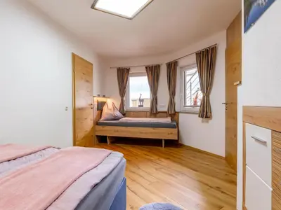 Ein Bett oder Betten in einem Zimmer der Unterkunft 11er Kogel