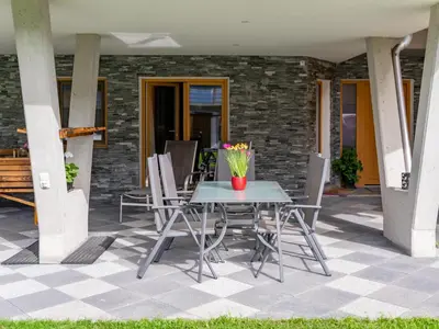Ein Patio oder anderer Außenbereich in der Unterkunft 11er Kogel