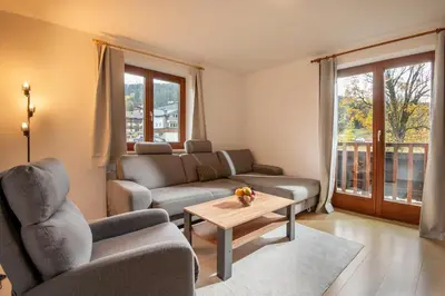 Grundriss der Unterkunft Appartement Maierlblick