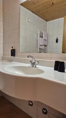 Ein Badezimmer in der Unterkunft Hotel Dahoam by Miha