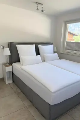 Ein Bett oder Betten in einem Zimmer der Unterkunft Apartment Eder