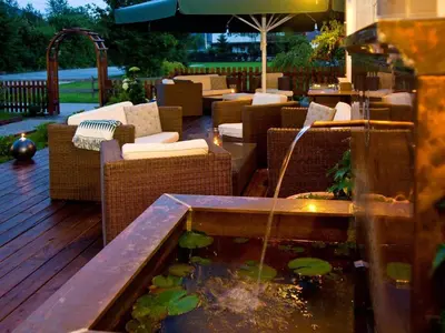 Ein Garten an der Unterkunft Hotel Gasthof Post Nostalgie & Wohlfühlen