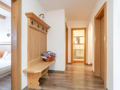 Ein Bett oder Betten in einem Zimmer der Unterkunft Landhaus Marchfeld Top 4