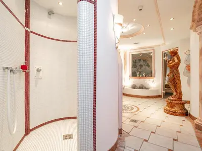 Ein Badezimmer in der Unterkunft Landhaus Marchfeld Top 2