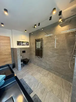 Ein Badezimmer in der Unterkunft Residenz Brixental TOP1