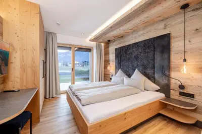 Ein Bett oder Betten in einem Zimmer der Unterkunft my Zillernest