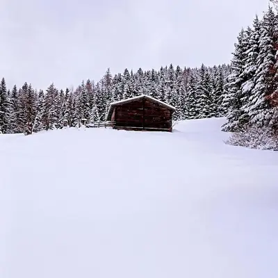 Ferienwohnung Bergblick im Winter