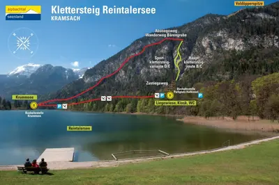 Naturlandschaft in der Nähe des Ferienhauses
