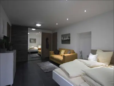 Ein Bett oder Betten in einem Zimmer der Unterkunft Alpine Escape in Hopfgarten