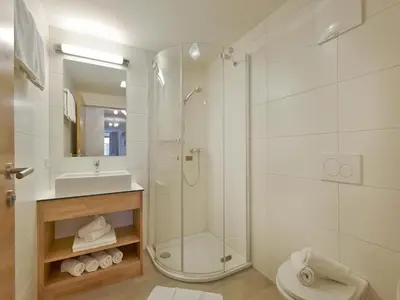 Ein Badezimmer in der Unterkunft Jägerhaus Apartment near ski area