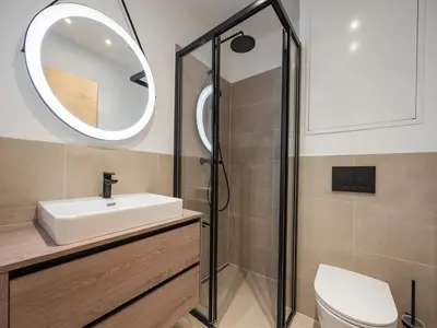 Ein Badezimmer in der Unterkunft Apartment near Schaterzlift Kirchberg