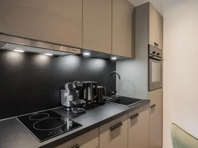 Küche/Küchenzeile in der Unterkunft Apartment near Schaterzlift Kirchberg