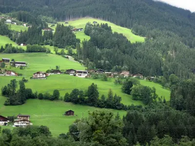 Naturlandschaft in der Nähe der Ferienwohnung