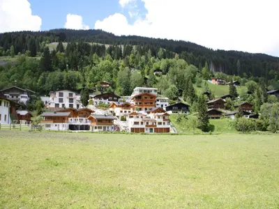 Naturlandschaft in der Nähe des Chalets